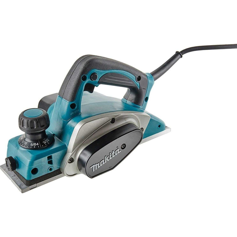 Makita Makita KP0800 elektrinis rankinis oblius Juoda, Mėlyna, Sidabrinė 17000 RPM 620 W.