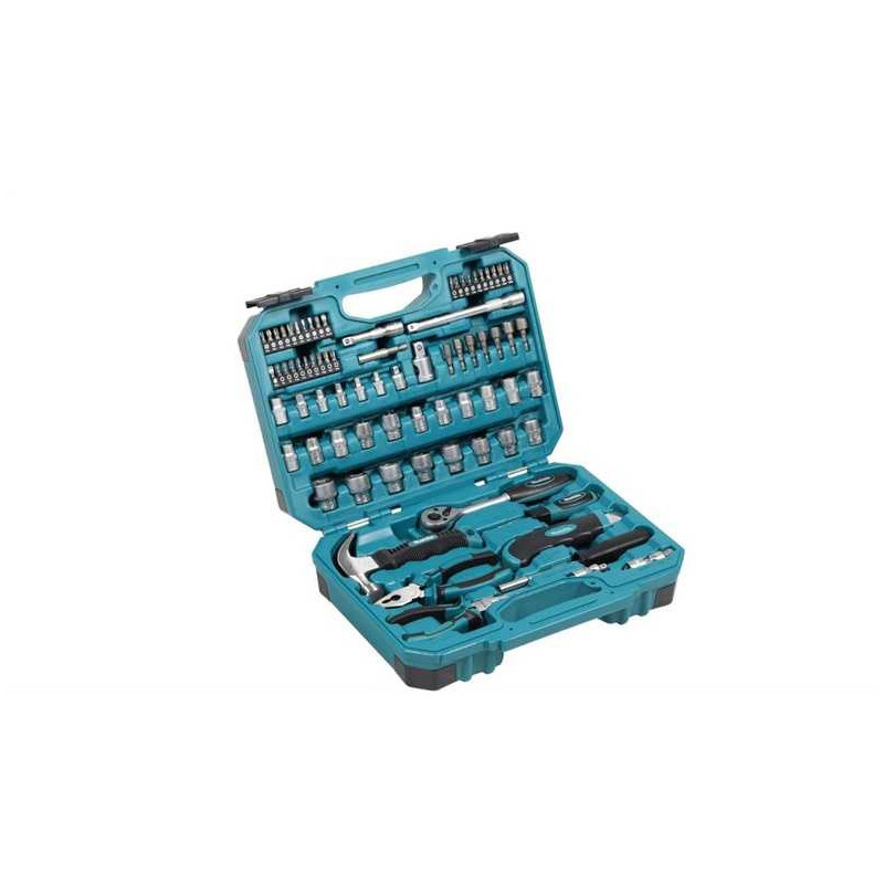 Makita Makita E-10899 mechanikos įrankių rinkinys 76 įrankiai