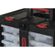Keter Toolbox KETER Stack''N''Roll (17210831 / 253380) with 3 organizers Black Keter Toolbox KETER Stack''N''Roll (17210831 / 253380) with 3 organizers Black