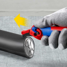 Knipex Stripping knife 16 50 145 SB, stripping / stripping tool (red / blu Knipex Stripping knife 16 50 145 SB, stripping / stripping tool (red / blu