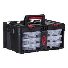 Keter Toolbox KETER Stack''N''Roll (17210831 / 253380) with 3 organizers Black Keter Toolbox KETER Stack''N''Roll (17210831 / 253380) with 3 organizers Black