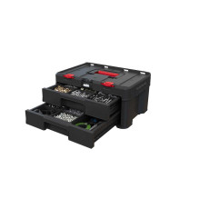 Keter Toolbox KETER Stack''N''Roll (17210832 / 253384) 2 drawers Black Keter Toolbox KETER Stack''N''Roll (17210832 / 253384) 2 drawers Black
