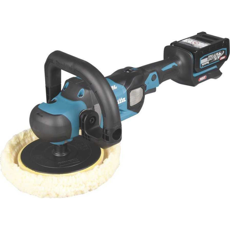 Makita Makita akumuliatorinė poliravimo mašina PV001GZ XGT, 40 voltų (mėlyna / juoda, su