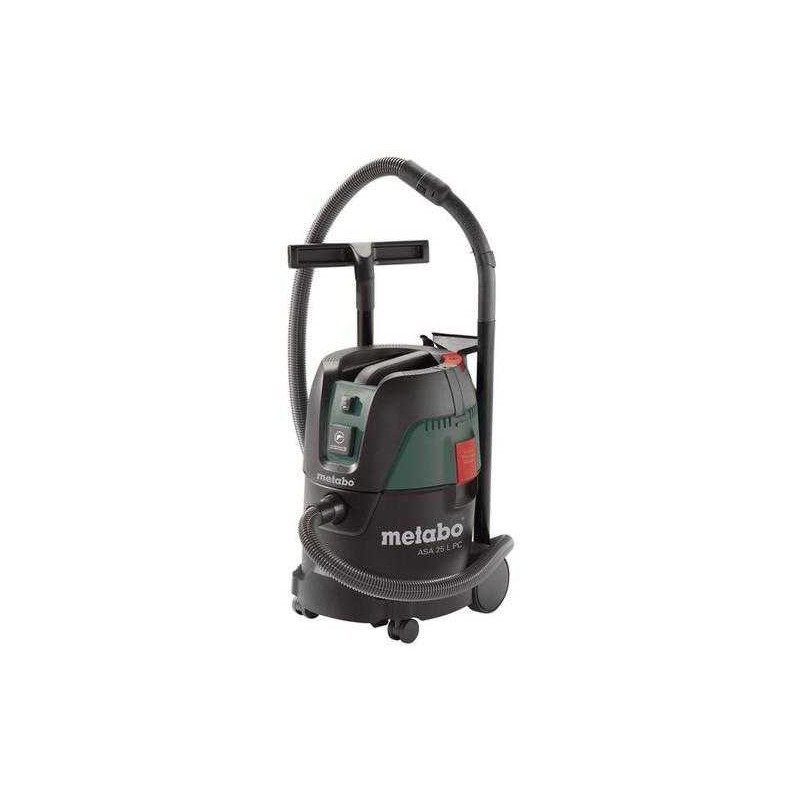 Metabo metabo ASA 25 L PC (602014000) universalus dulkių siurblys, šlapiam / sausam valymui