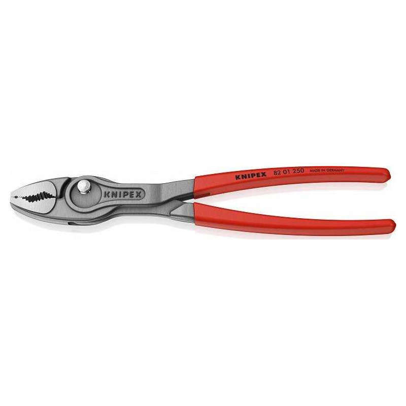 Knipex KNIPEX TwinGrip priekinis griebtuvas (raudonas, ilgis 250 mm)