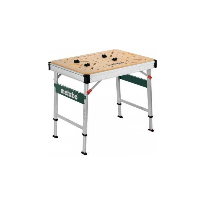 Metabo metabo daugiafunkcis stalas MWB 100 (sidabrinis / medinis, keliamoji galia iki