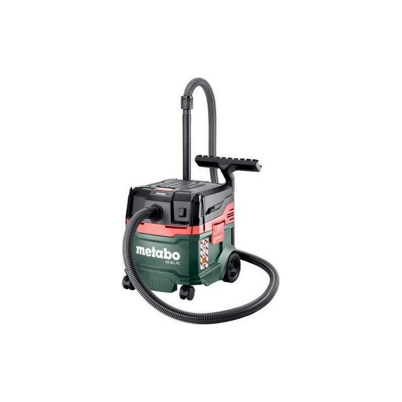 Metabo metabo AS 20 L PC (602083000) universalus dulkių siurblys, šlapiam / sausam valymui