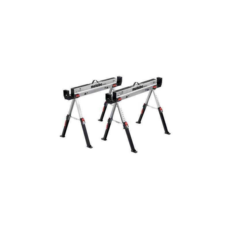 Metabo metabo darbo estakadų komplektas MAB 82 (juodas / sidabrinis, keliamoji galia iki 590)