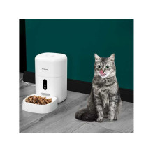 Tellur Smart WiFi gyvūnų šėrykla, UltraHD kamera, 4L balta Tellur Smart WiFi gyvūnų šėrykla, UltraHD kamera, 4L balta