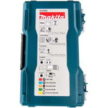 Makita Makita grąžtų ir antgalių rinkinys E-07054, 29 dalys (sulankstoma dėžutė su permatomu Makita Makita grąžtų ir antgalių rinkinys E-07054, 29 dalys (sulankstoma dėžutė su permatomu