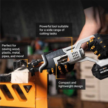 Batavia B.V. 18V Cordless Reciprocating Saw (7062507) Batavia B.V. 18V Cordless Reciprocating Saw (7062507)