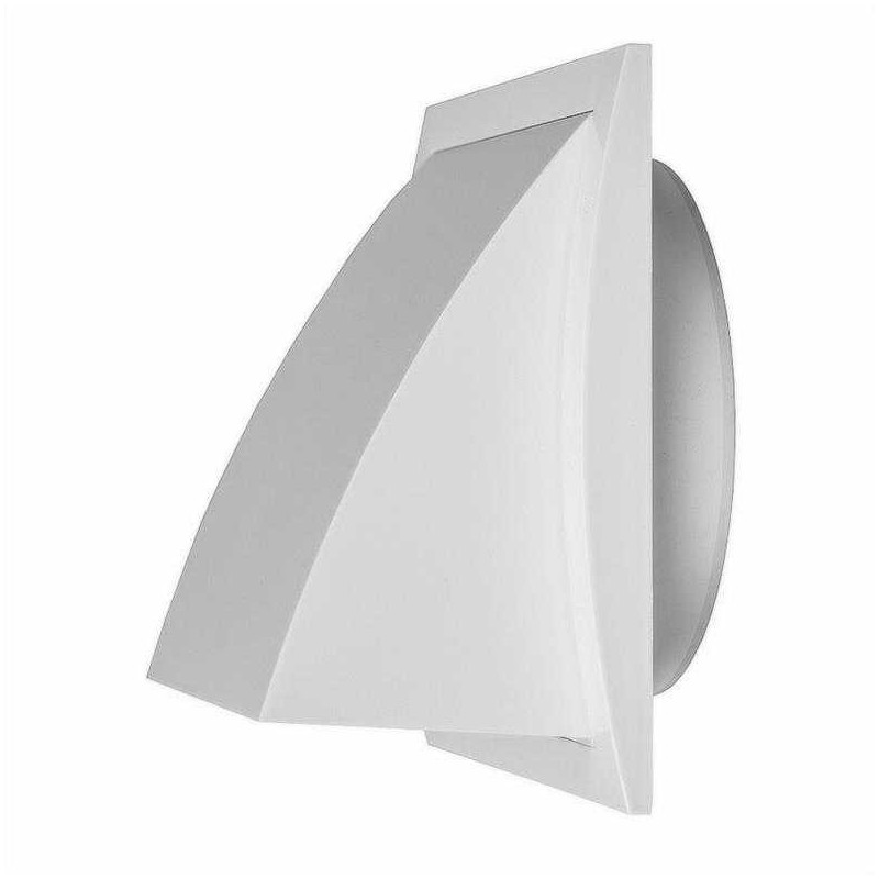 EUROPLAST VENTIL. GRILLE PLASTIC 148X153MM Ø100MM