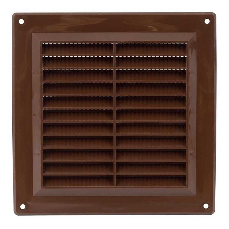 EUROPLAST GRILLE VENTILATION 150X150, BROWN