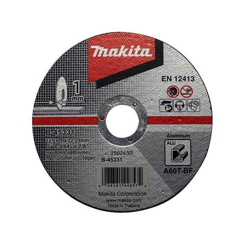 Makita CUTTING DISC 125X1.0 A60T AL MAKITA