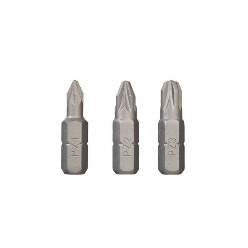 Makita SCREW BIT PZ1,2,3X25MM 3 PCS