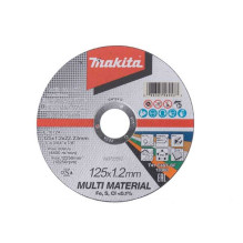 Makita pjovimo diskas 125x1,2 mm, skirtas įvairioms medžiagoms