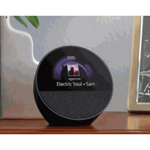 „Amazon Echo Spot“ (2024 m.) juodas „Amazon Echo Spot“ (2024 m.) juodas
