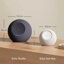 „Amazon Echo Dot Max“ (2025 m.) – juodas „Amazon Echo Dot Max“ (2025 m.) – juodas