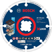 Bosch Powertools Bosch X-LOCK diamond metal disc 115mm, cutting disc 2608900532
