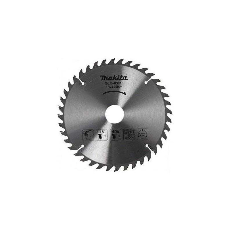 Makita CIRCULAR SAW BLADE 185X30X40T