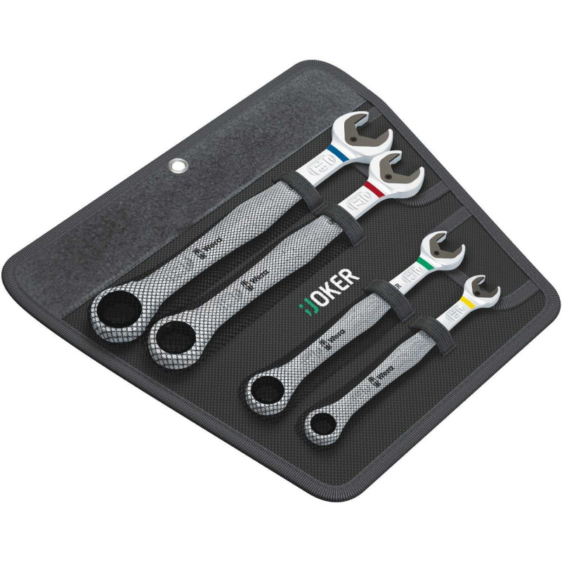 Wera Wera Joker foot ring ratchet spanner set - 4-pieces - 05073290001