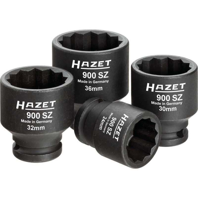 Hazet Hazet socket wrench set 905, 1 / 2, 30 pieces, tool set (blue, with reve