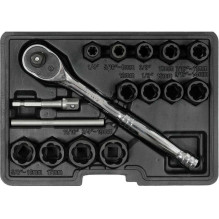 Yato Yato YT-05897 Screw/Bolt Extractor 16 pc(s)