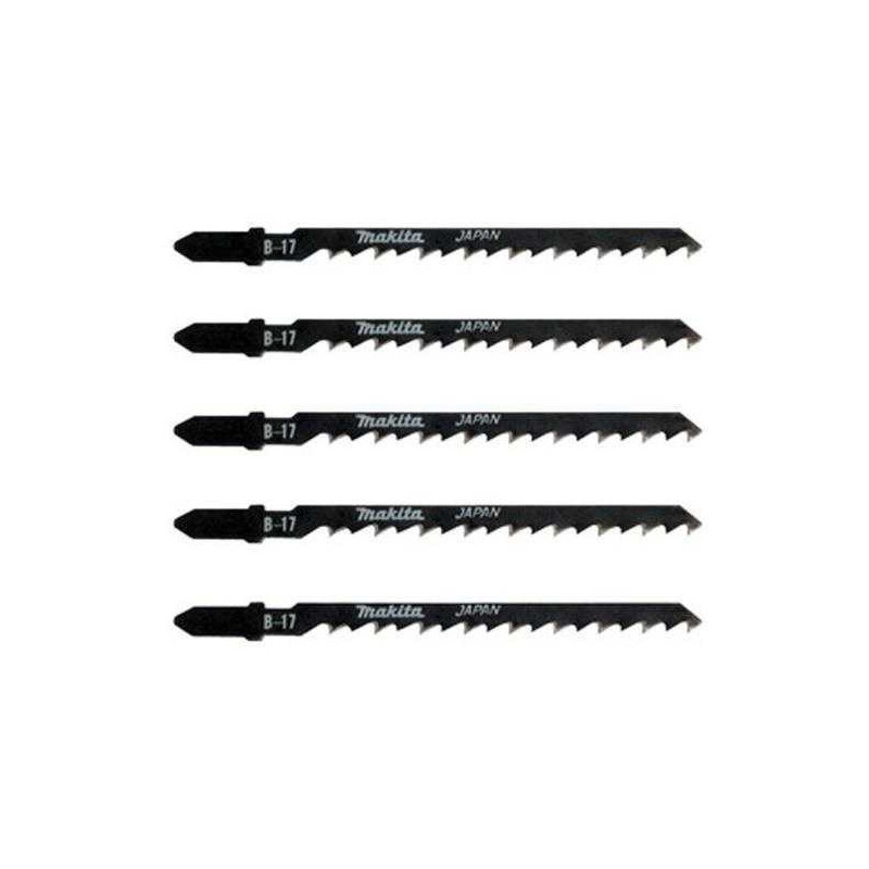 Makita Makita Jigsaw blades B-17 type T HCS 71mm TPI6 5 pcs - A-856