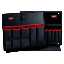 Knipex KNIPEX tool card for L-BOXX 00 21 19 LB WK, bag black / red, empty Knipex KNIPEX tool card for L-BOXX 00 21 19 LB WK, bag black / red, empty