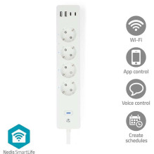 Nedis WIFIP313FWT 2m Balta Nedis WIFIP313FWT 2m Balta
