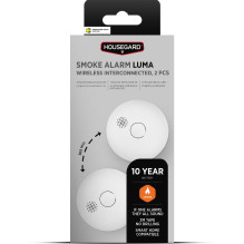 Housegard Luma Wireless Smoke Alarm (2-pack)