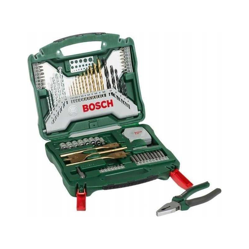 Bosch X-Line Accessory Case Pliers Set 70 Pieces (2607017197)