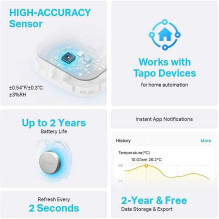 Tp-Link Tapo T310 Smart Temperature Humidity Sensor