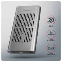 SSD DISKO DĖŽUTĖ M.2 NVME / USB-C EEM2-20GD AXAGON