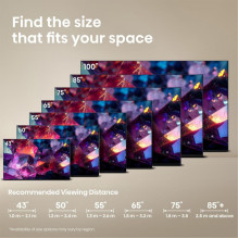 Hisense 55E7S PRO 139.7 cm (55") 4K Ultra HD Smart TV Wi-Fi Black
