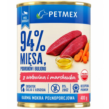 PETMEX with beef and carrot...