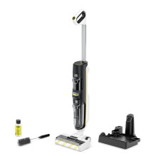 Dulkių siurblys, KARCHER, FCV 4, Sausas ir šlapias valymas, 3-in-1 lazdinis dulkių siurblys, Balta / Juoda, Be maišelio,