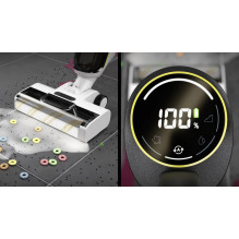 Vacuum Cleaner, KARCHER, FCV 4, Dry&amp;wet, 3-in-1 stick vacuum, White / Black, Bagless, Battery, 1.056-131.0