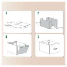 LEITZ Puro storage boxes 27.5 x 37.5 x 20.0 cm