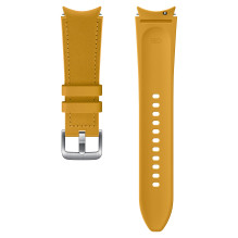 Samsung Hybrid Leather Band (20 mm, M / L) mustard