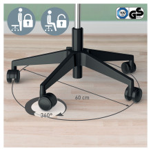 LEITZ Ergo Active Hocker schwarz LEITZ Ergo Active Hocker schwarz