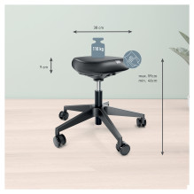 LEITZ Ergo Active Hocker schwarz LEITZ Ergo Active Hocker schwarz
