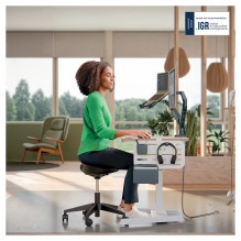 LEITZ Ergo Active Hocker schwarz LEITZ Ergo Active Hocker schwarz