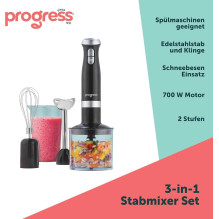 Progress EK6690PVDE 4 in 1 Blender Set Progress EK6690PVDE 4 in 1 Blender Set