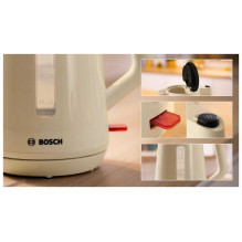 Bosch TWK1M127 smėlio spalvos Bosch TWK1M127 smėlio spalvos