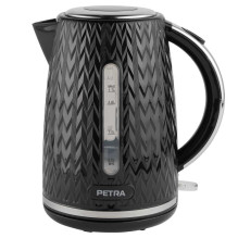 Petra PT3864BLKVDEEU10 „Chevron“ ąsočio virdulys, juodas
