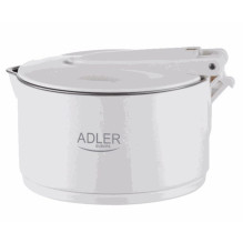 Adler silikoninis kelioninis virdulys AD 1377 baltas Adler silikoninis kelioninis virdulys AD 1377 baltas