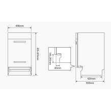 Samsung DW50DG450B00LE