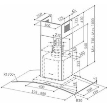 Faber RAY SRM LED X / V NS A60