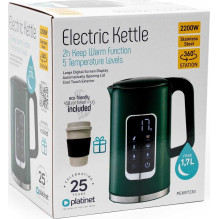 Platinet PEKR723G + 450ml Travel Mug Green Platinet PEKR723G + 450ml Travel Mug Green